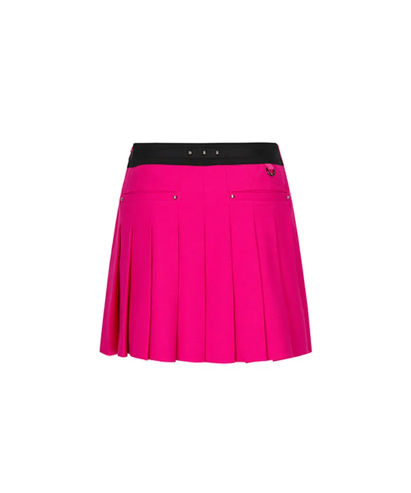 Women's Half Pleats Points SQ - Pink