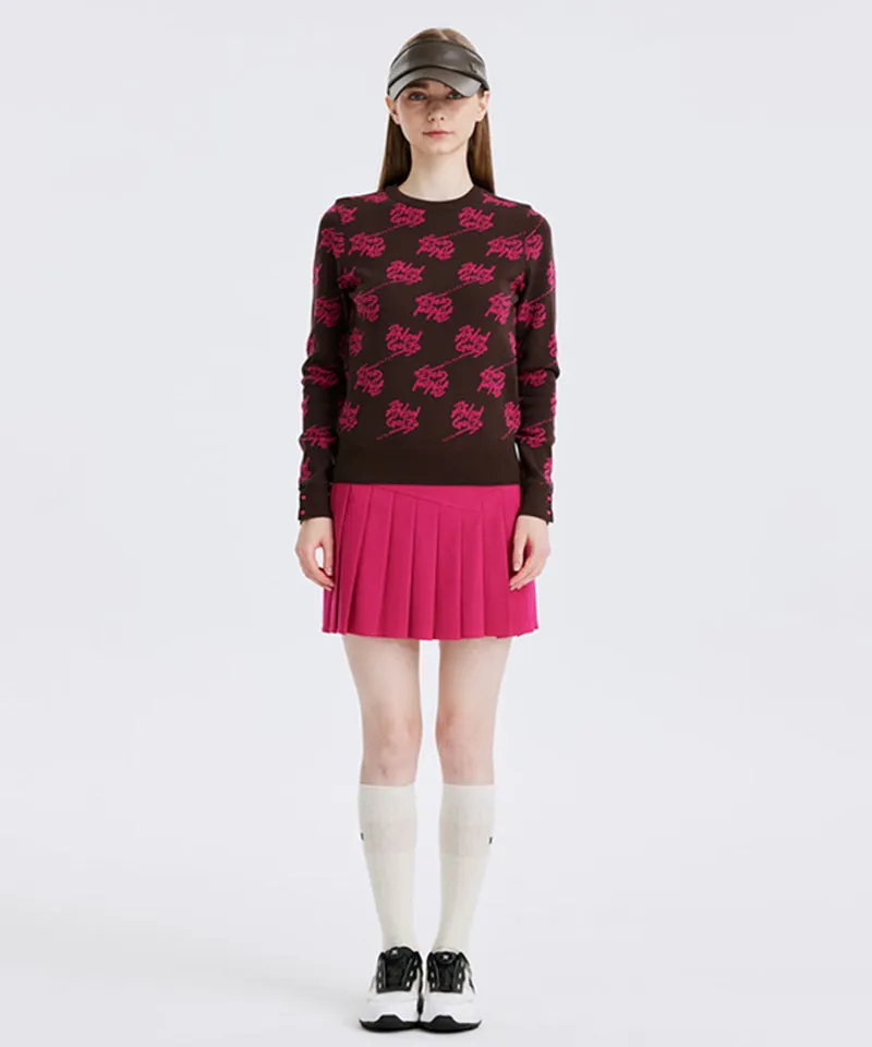 Women's Half Pleats Points SQ - Pink