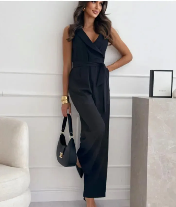 Women's Holiday Daily Streetwear Solid Color Full Length Jumpsuits