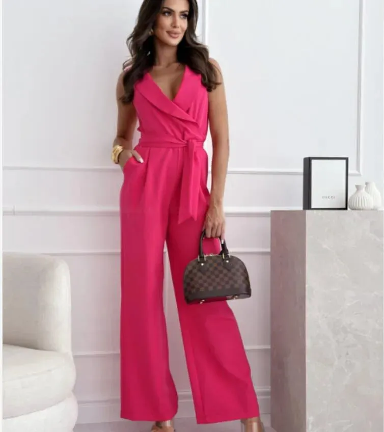 Women's Holiday Daily Streetwear Solid Color Full Length Jumpsuits