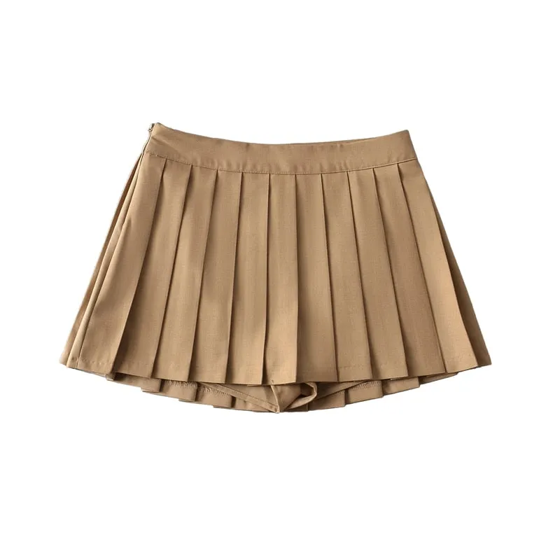 Y2K Mini Pleated Tennis Skirts