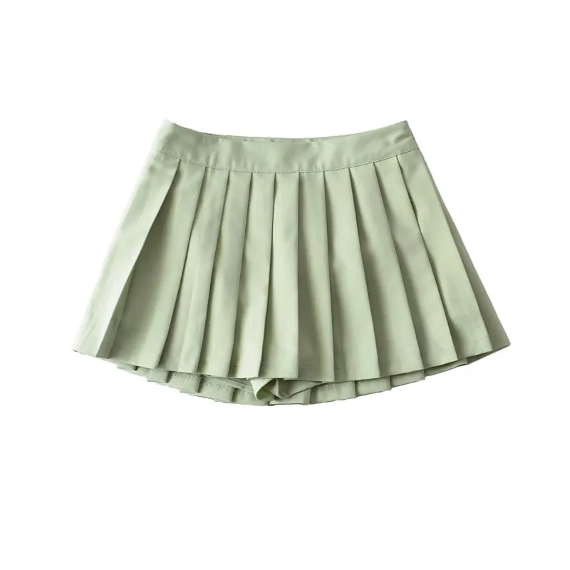 Y2K Mini Pleated Tennis Skirts